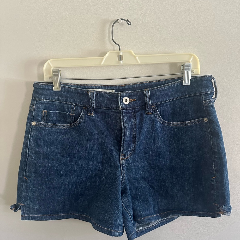 Pilcro and the Letterpress Blue Jean Shorts by Anthropologie